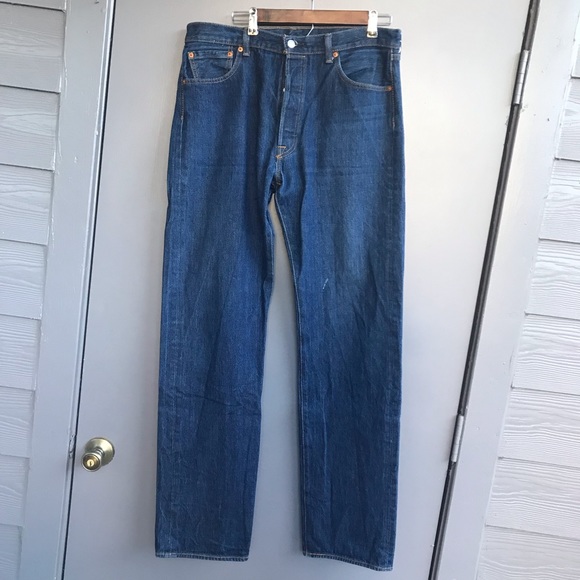 Levi’s 501 American Blue Jeans - Picture 3 of 7